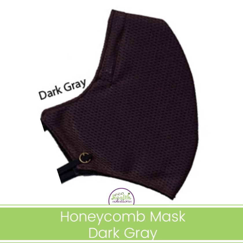 honeycomb mask dark gray