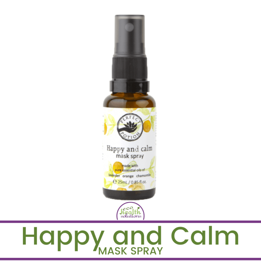 mask spray happy and calm